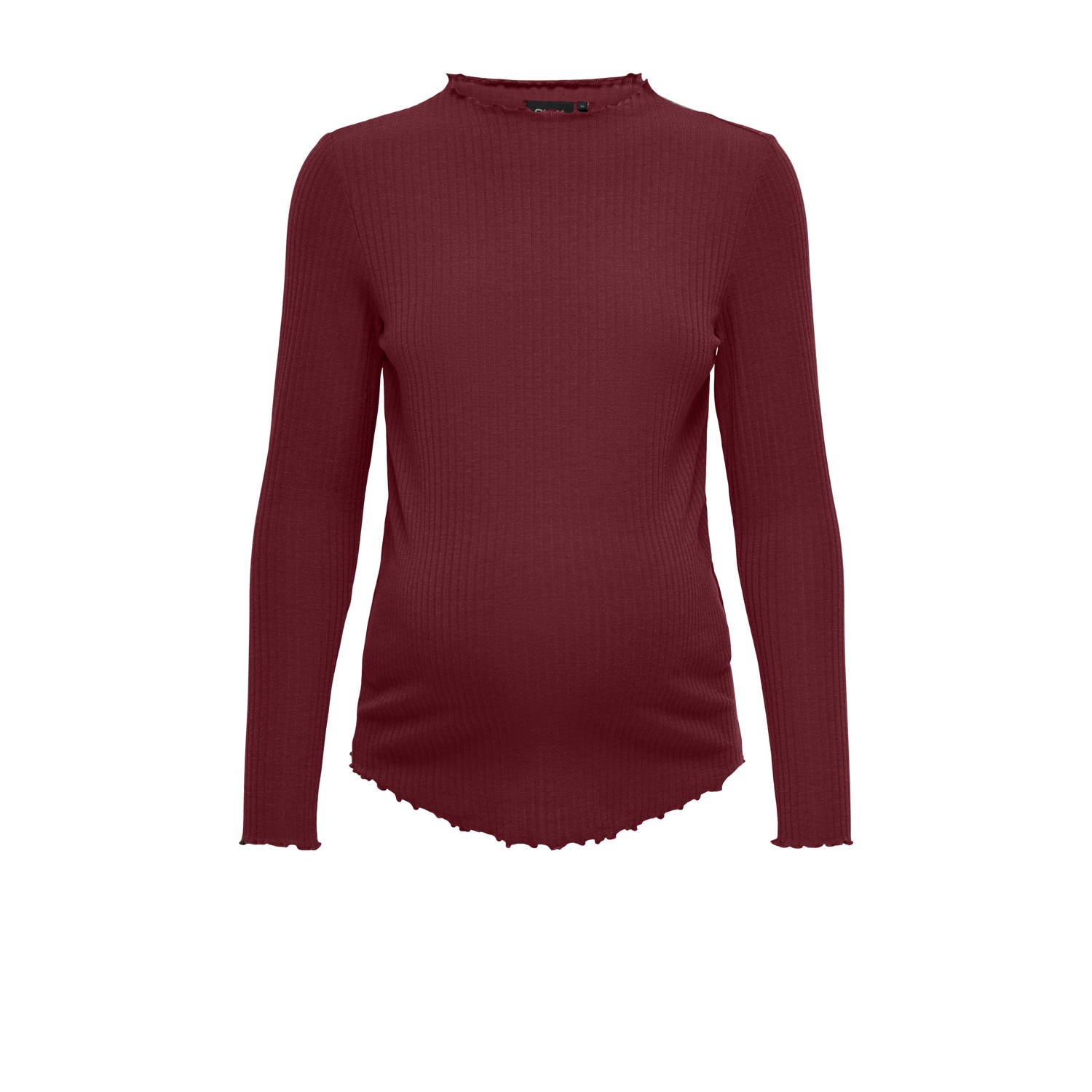 ONLY MATERNITY zwangerschaps top burgundy