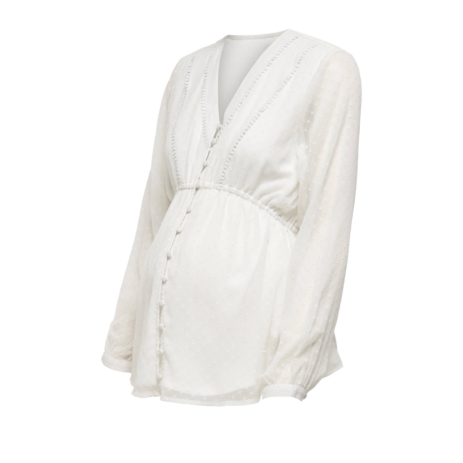 ONLY MATERNITY zwangerschaps blouse offwhite