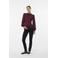 VERO MODA MATERNITY zwangerschaps trui donkerrood fijn gebreid