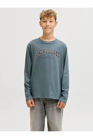 longsleeve grijsblauw