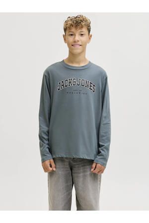 longsleeve grijsblauw