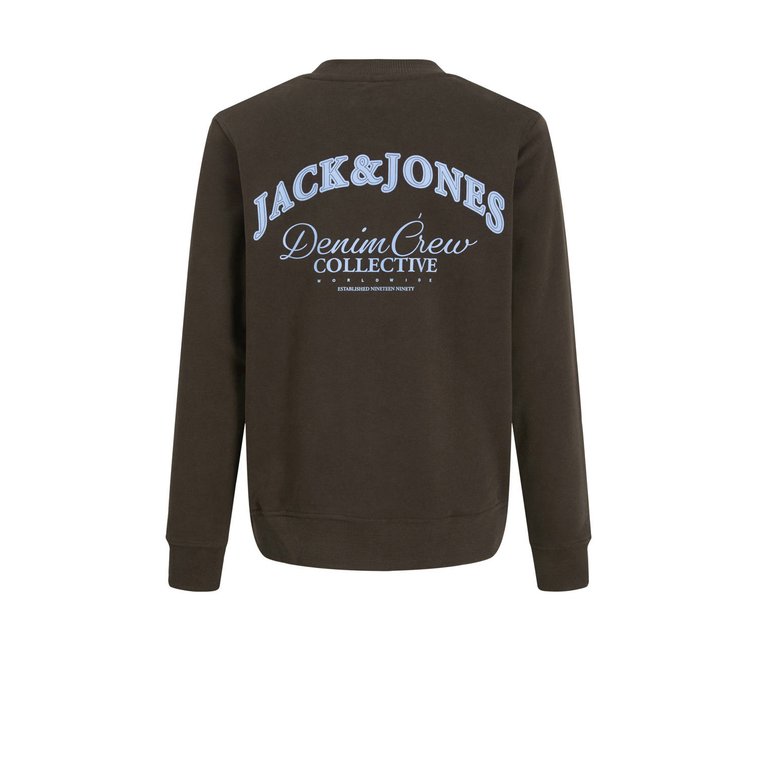 JACK & JONES JUNIOR sweater donkerbruin
