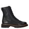 Paul Green leren veterboots zwart