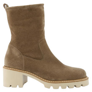 suède enkellaarzen taupe