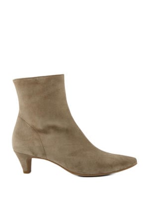 suède enkellaarzen taupe