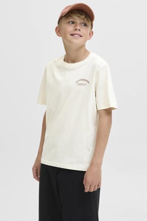 T-shirt met backprint wit