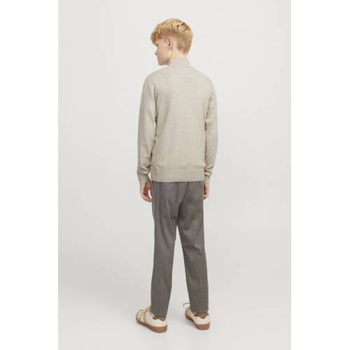 JACK & JONES JUNIOR trui ecru fijn gebreid afbeelding