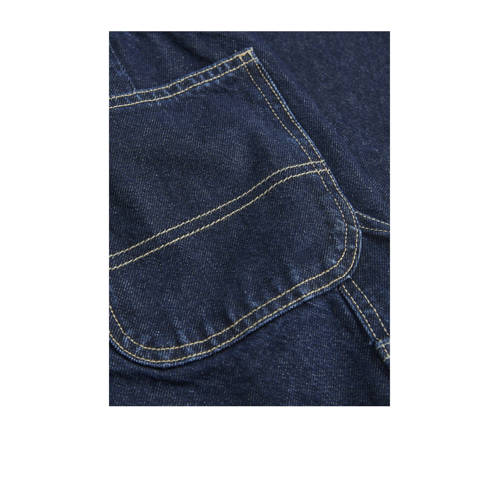JACK & JONES JUNIOR baggy high waist baggy jeans dark blue denim afbeelding