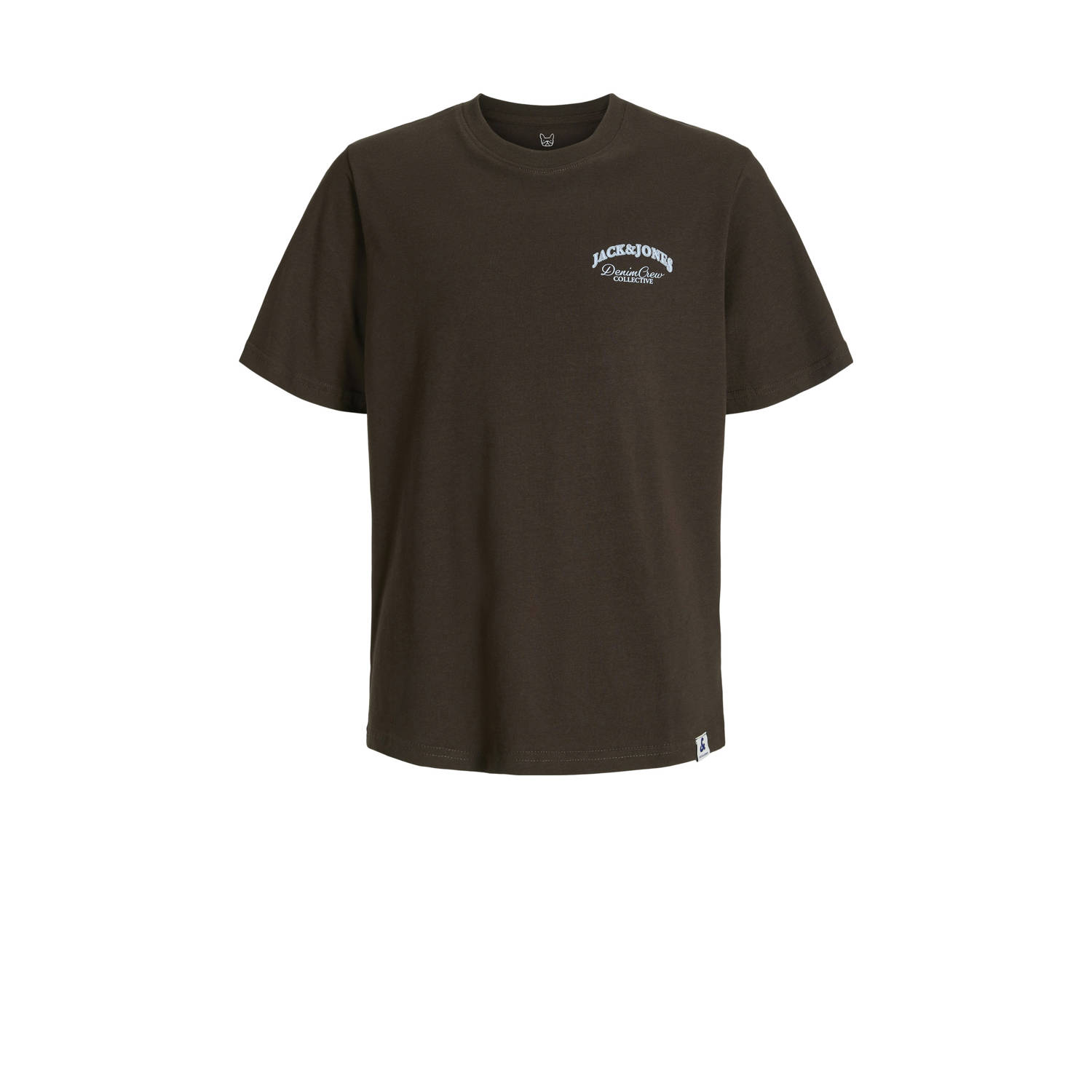 Jack & Jones Junior T-shirt JJEBRANDES BACKP RELAXED TEE SS SN JNR