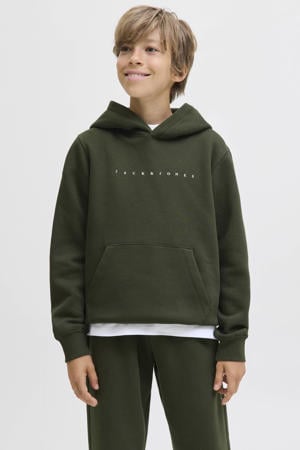 hoodie legergroen
