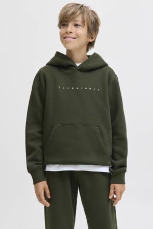 hoodie legergroen