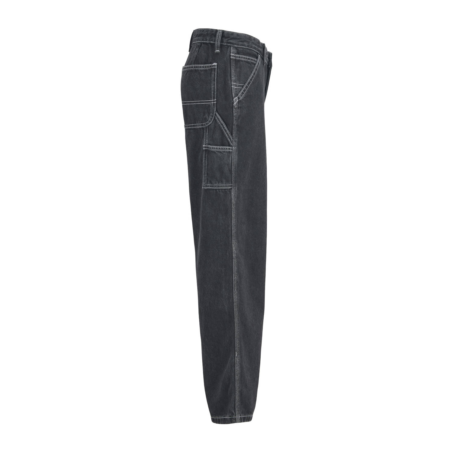 JACK & JONES JUNIOR carpenter loose jeans black denim