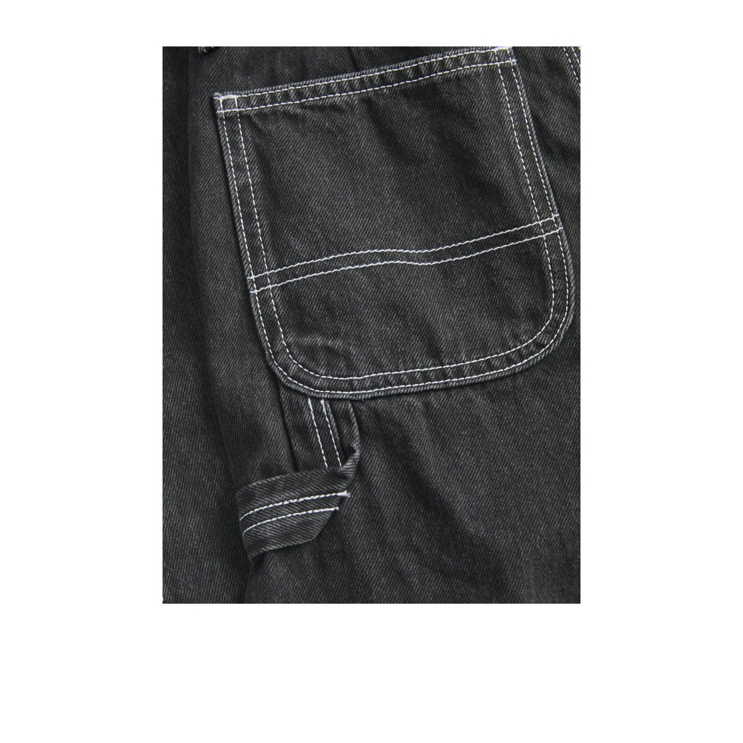 JACK & JONES JUNIOR carpenter loose jeans black denim
