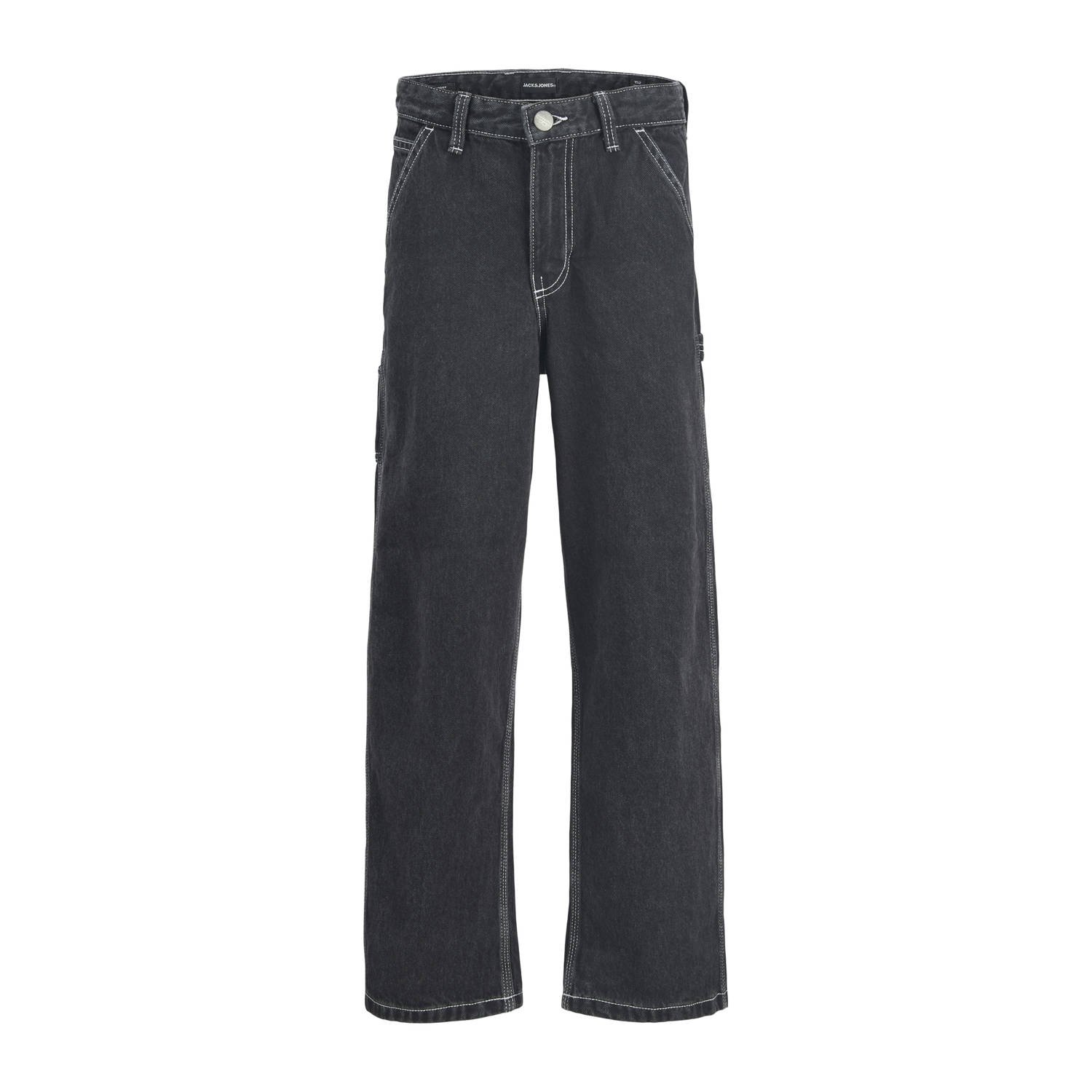 JACK & JONES JUNIOR carpenter loose jeans black denim