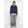JACK & JONES JUNIOR trui donkerblauw fijn gebreid