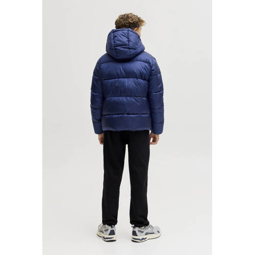 JACK & JONES JUNIOR gewatteerde jas blauw afbeelding