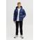JACK & JONES JUNIOR gewatteerde jas blauw