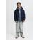 JACK & JONES JUNIOR gewatteerde jas donkerblauw