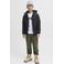 JACK & JONES JUNIOR gewatteerde jas zwart