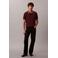 CALVIN KLEIN JEANS regular polo roodbruin