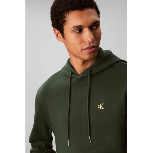 CALVIN KLEIN JEANS hoodie groen afbeelding