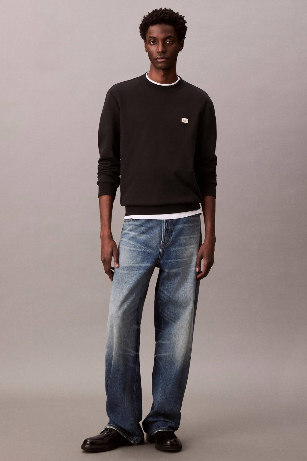 CALVIN KLEIN JEANS sweater zwart