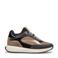 Floris van Bommel Suvi 02.11 gevoerde suède sneakers zwart/taupe