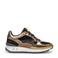 Floris van Bommel Blokki 04.20 leren sneakers goud/zwart