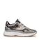 Floris van Bommel Daysi 03.08 leren sneakers zilver/zwart