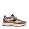 Floris van Bommel Daysi 03.09 leren sneakers brons/zilver