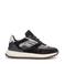 Floris van Bommel Noppi 36.17 suède sneakers zwart/grijs