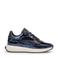 Floris van Bommel Suvi 02.09 leren sneakers blauw metallic