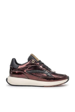 Suvi 02.13 leren sneakers bruin metallic