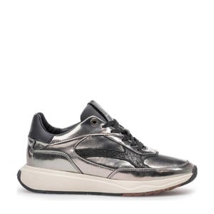Suvi 02.08 leren sneakers zilver metallic