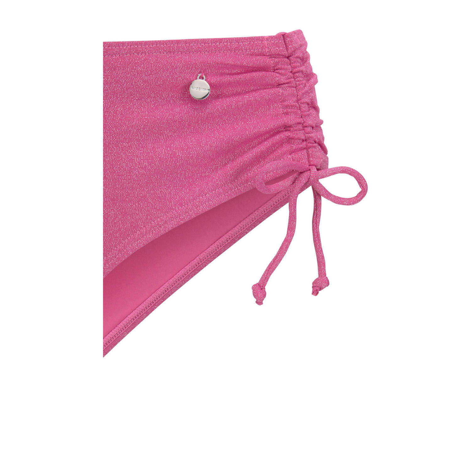 Lascana bikinibroekje met lurex roze