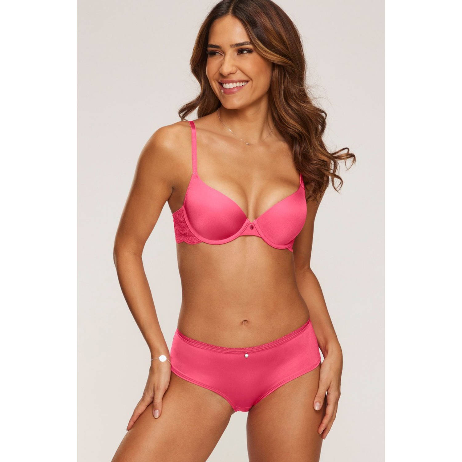 S.Oliver RED LABEL Beachwear Hipster Pauline van fijne kant en zacht microtouch-materiaal