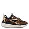 REPLAY Christal JR girl 7 chunky sneakers met panterprint cognac/zwart