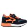 REPLAY Fiber JR boy 7 neakers donkerblauw/oranje