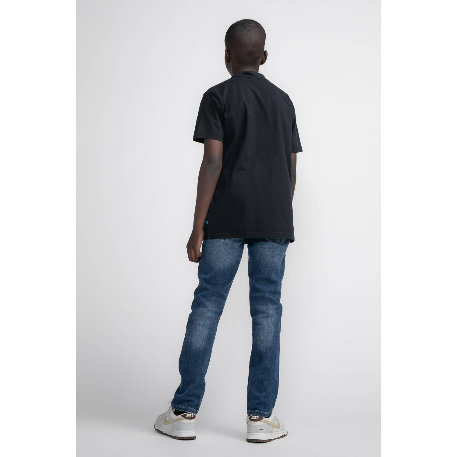Petrol Industries tapered jeans dark blue denim