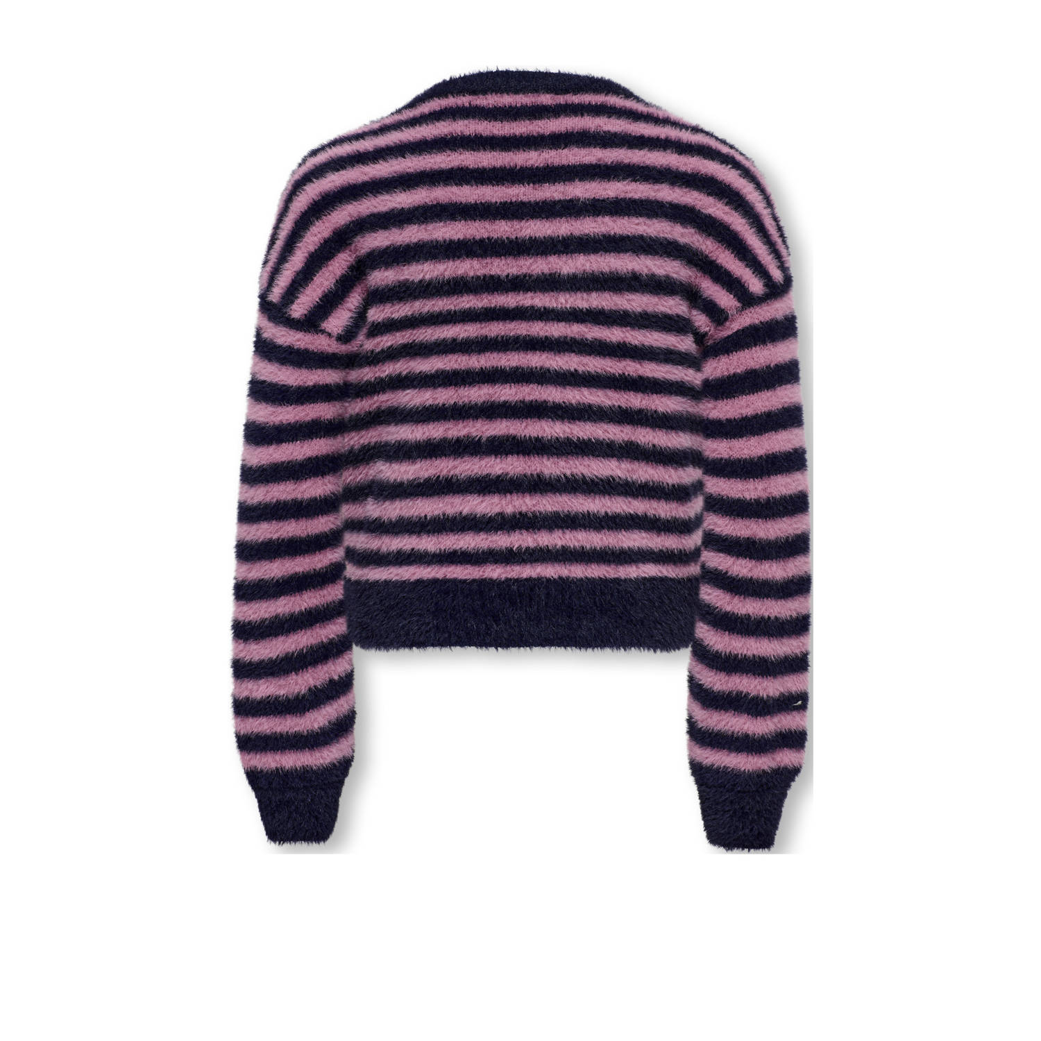 ONLY KIDS GIRL trui gebreid donkerblauw lila