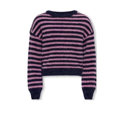 KIDS ONLY GIRL trui gebreid donkerblauw/lila afbeelding