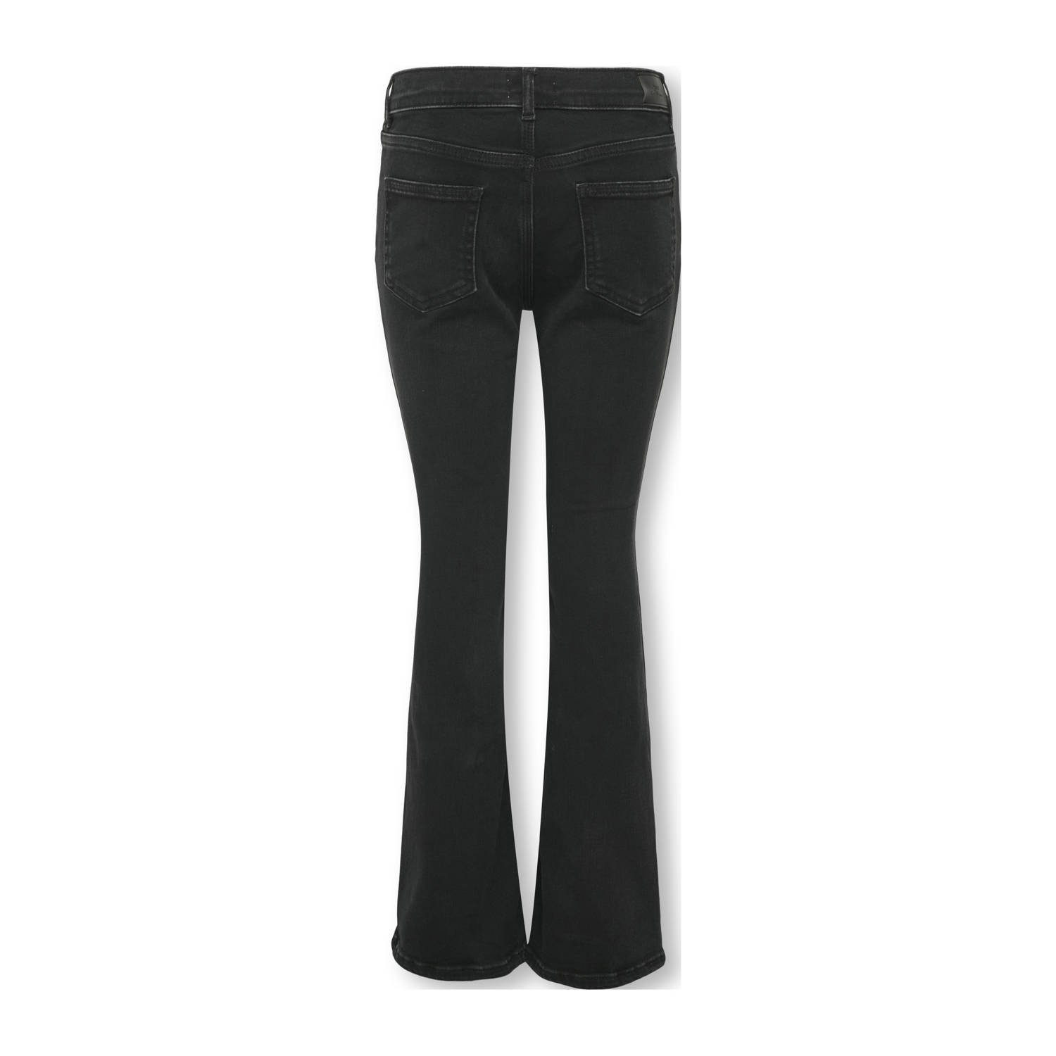 ONLY KIDS GIRL flared jeans black denim
