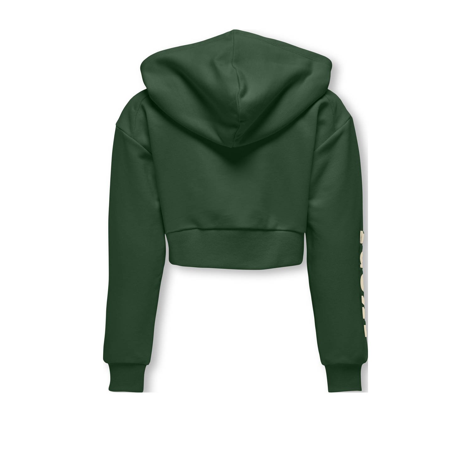 ONLY KIDS GIRL hoodie donkergroen