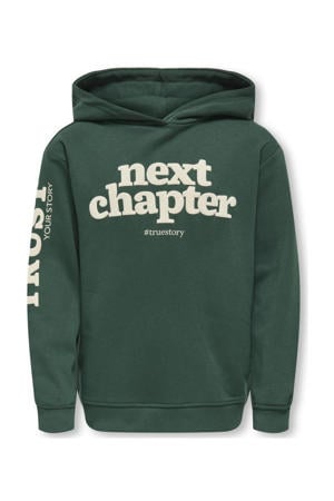 hoodie donkergroen