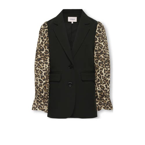 KIDS ONLY GIRL oversized blazer zwart afbeelding