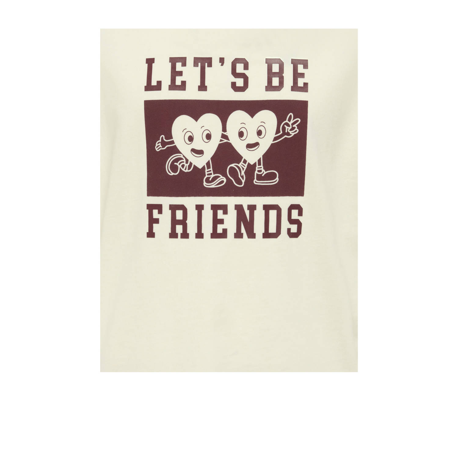 ONLY KIDS GIRL T-shirt ecru