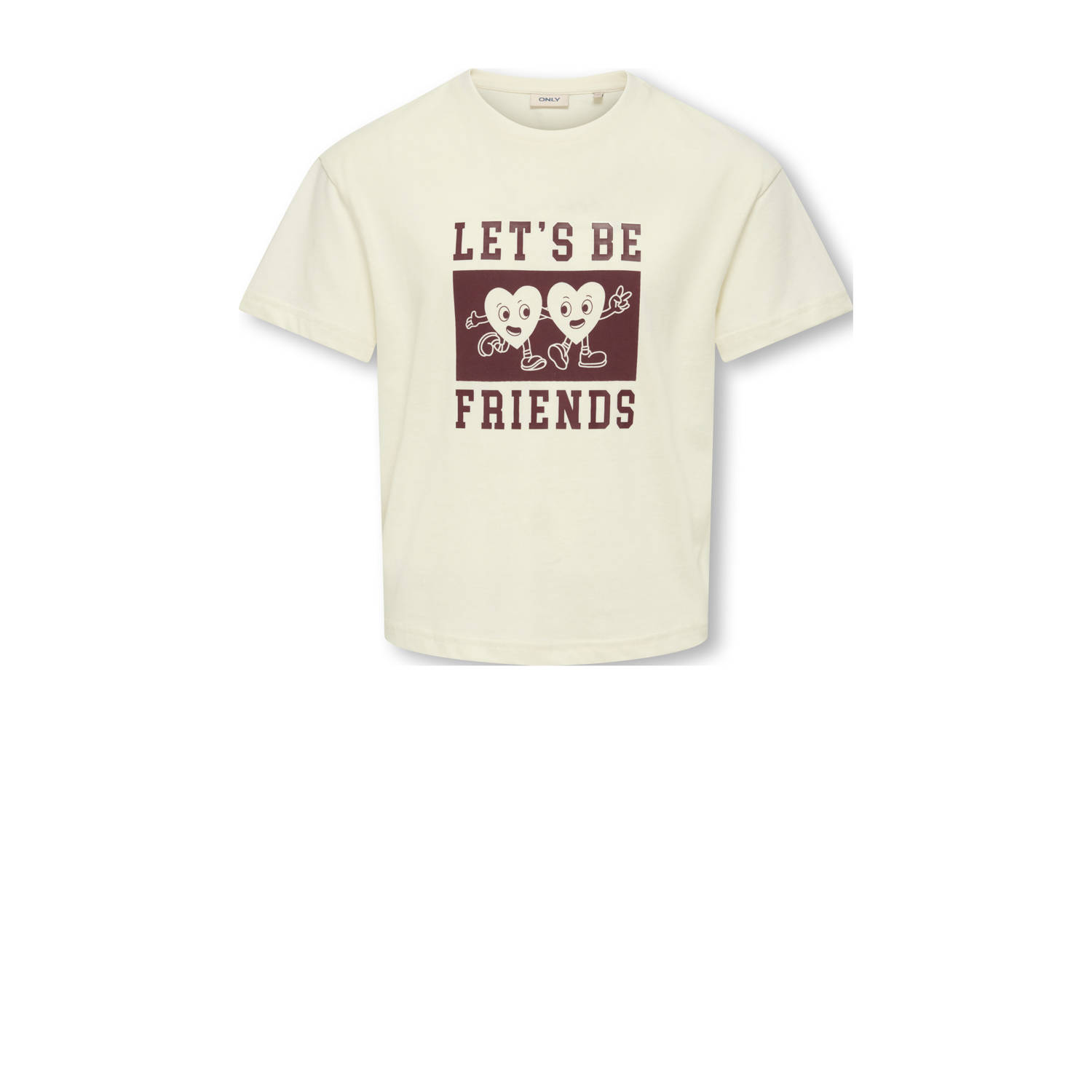 ONLY KIDS GIRL T-shirt ecru
