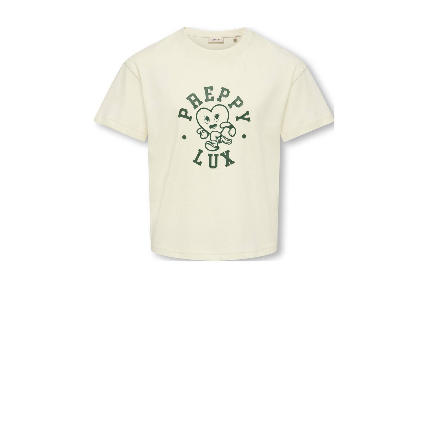 ONLY KIDS GIRL T-shirt ecru