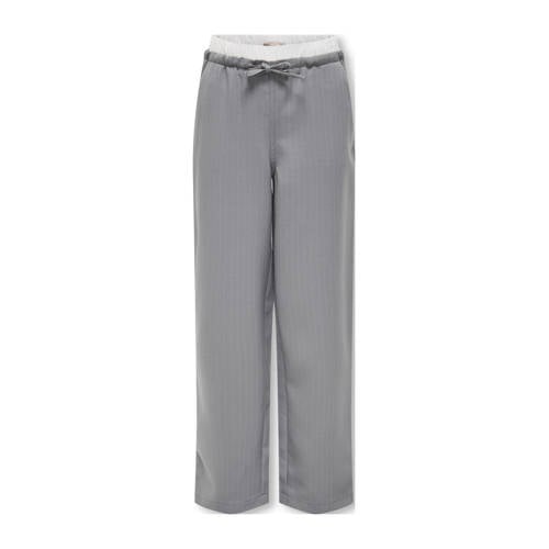 KIDS ONLY GIRL casual broek grijs melange afbeelding