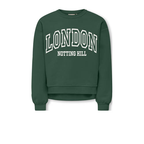 KIDS ONLY GIRL sweater donkergroen afbeelding